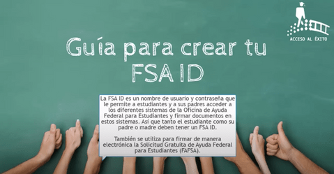 HOW TO CREATE AN FSA ID [SPANISH VERSION]
