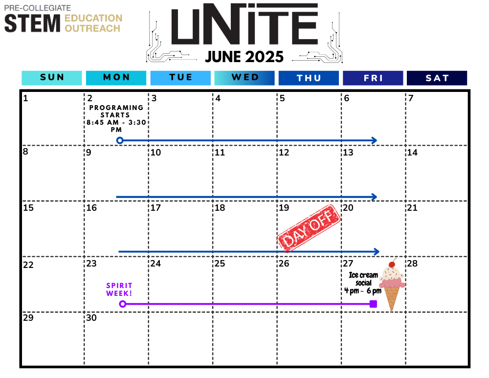 UNITE Calendar