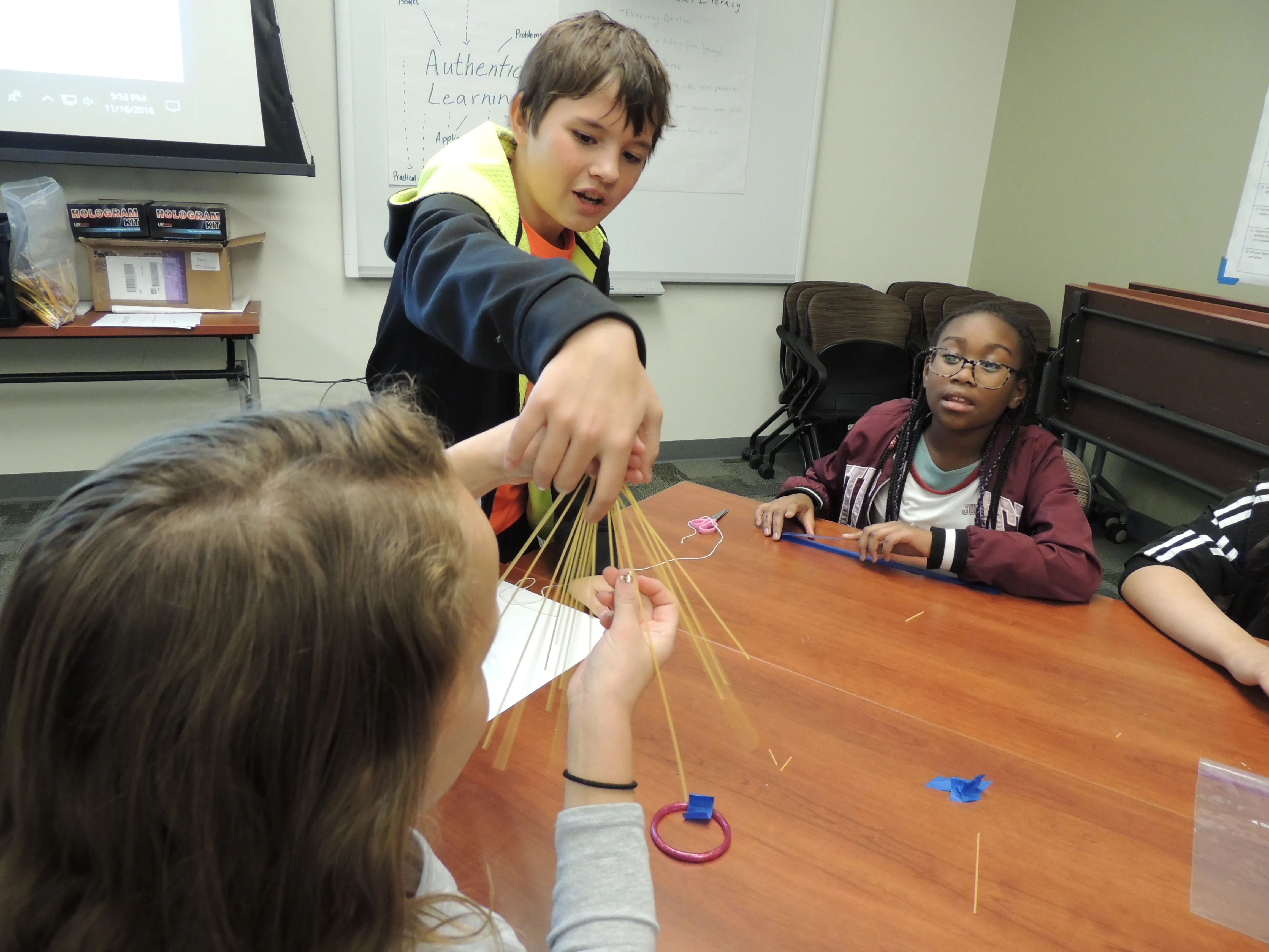 picture of group of children learning